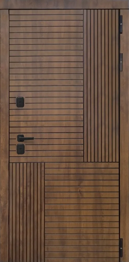 Фото Дверь ДвериПРО Авеста СБ-1 (лак. белое, 16мм, беленый дуб) DPRO196030